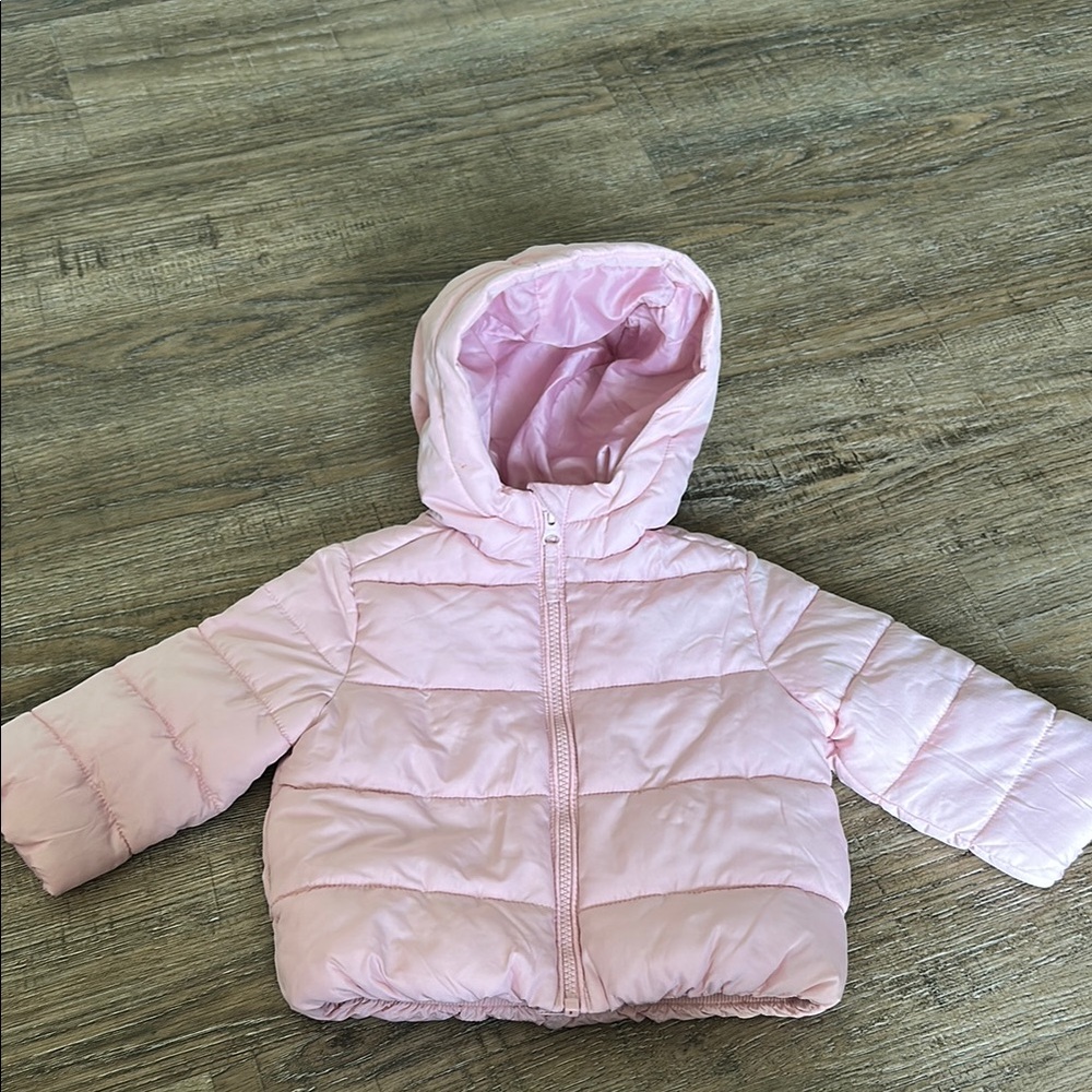 The Children's Place Light Pink Quilted Jacket